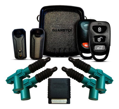 Combo Alarma Gx-415 + Cierre Centralizado Gcl-4 Guardtex