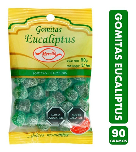 Gomitas Eucaliptus De Merello (bolsa De 90 Gramos)