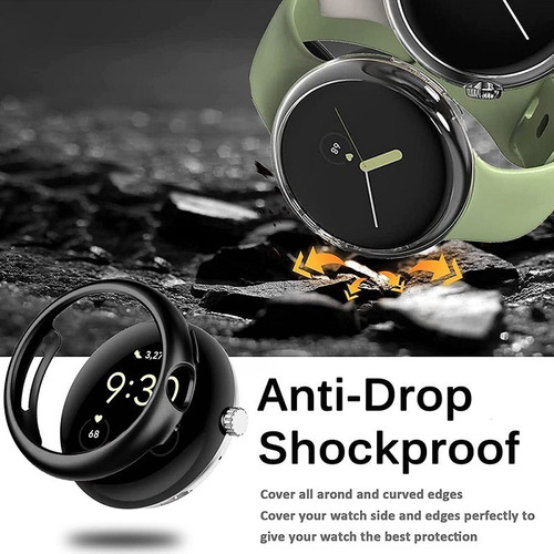 Capa Protetora De Tela Compatível Com Google Pixel Watch