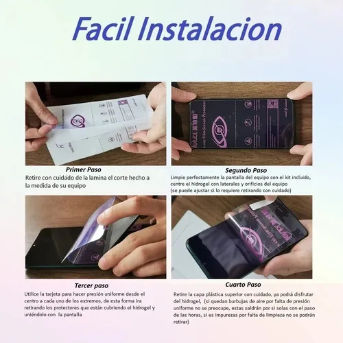 Protector De Pantalla Hidrogel Samsung Galaxy J3