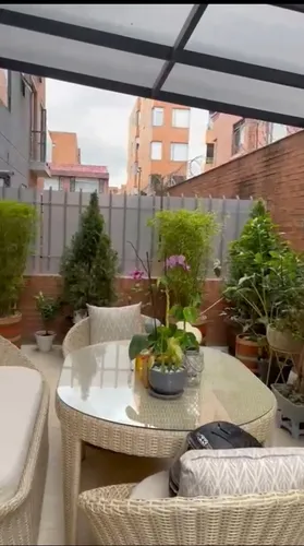 Hermoso Apartaestudio Con Una Excelente Terraza En Santa Barbara