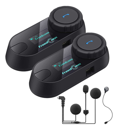 Freedconn Tcom-sc - Auriculares De Comunicación Con Bluetoot