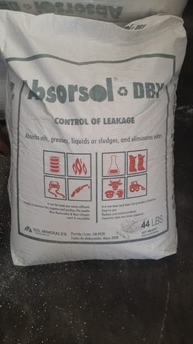 Absorbente Absorsol Dry X 20 Kg