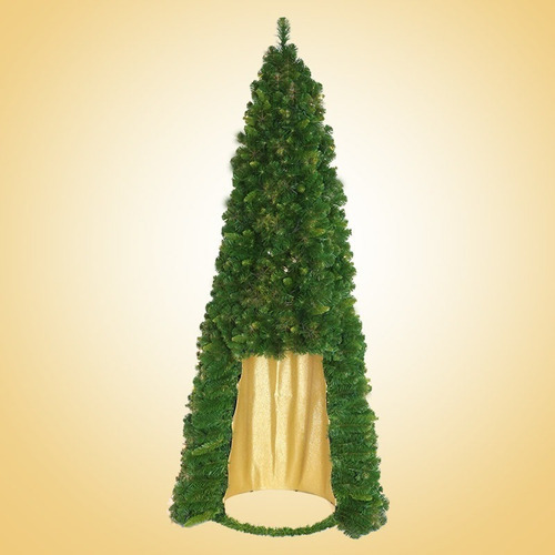 Arbol Catedral 2.10 Mt Verde Color Verde Oscuro