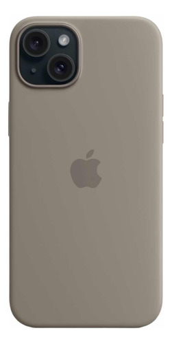 Capa De Silicone Com Magsafe Para iPhone 15 Plus- Argila