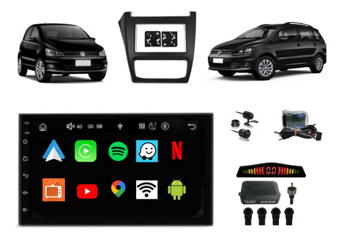 Multimídia Android Fox 16 17 Carplay Mold Sensor Oem Tv Int