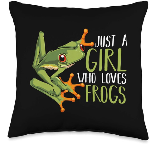 Just A Girl Who Loves Frogs Acuario Anfibios Amante De ...