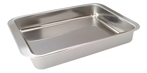 Bandeja Para Horno Bandeja Acero Inoxidable Multiuso 31x21cm