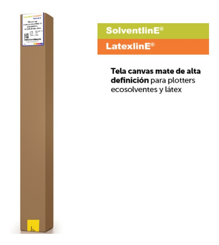 Telas Canvas Mate Alta Definicion Solvente Kronaline Cvs63