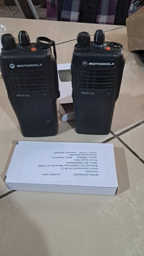 Radios Motorola Pro5150 Uhf Excelentes Condiciones Completo