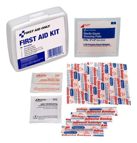 First Aid Only Physicianscare By On The Go Kit, Blanco, Jue.