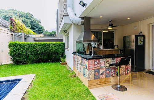 Imagem 17 de 25 de Casa De Condomínio Na Rua Laplace, 802, Brooklin. 450 M², Fino Acabamento, Piscina, Área Gourmet, 4 Suítes E 6 Vagas. Boulevard Laplace - Ca0563