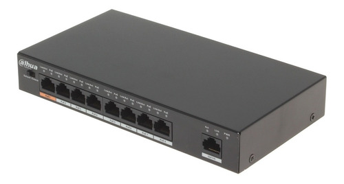 Dahua Pfs3009-8et-96 - Switch Poe 8 Puertos 10/100 - 96w