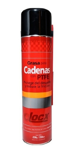 Grasa Para Cadenas Locx Con Ptfe 250g 350ml