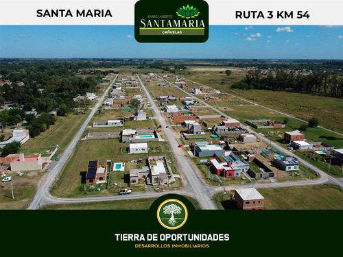 Terreno En Venta De 334m2 En El Barrio Santa Maria Cañuelas