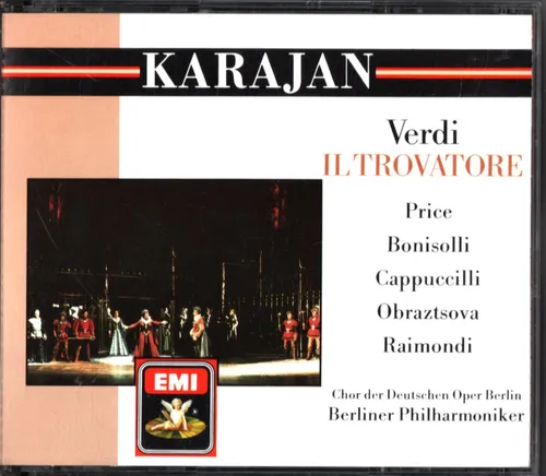 comprar Cd Duplo Verdi Il Trovatore Price, Bonisolli, Von Karajan