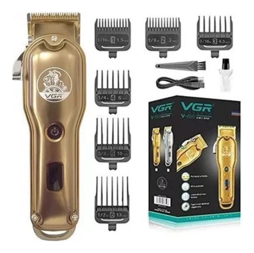 Maquina De Cortar Cabello Vgr V-650 Profesional