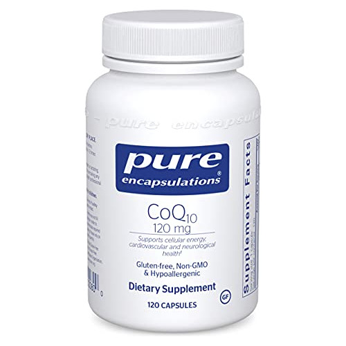 Pure Encapsulations Coq10 120 Mg | Suplemento De Coenzima Q1