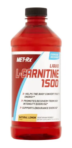 Met-rx Carnitina Liquida L-carnitine Quemador Profesional
