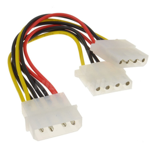 Cable Molex 4 Pines Ide Macho A 2 Molex Hembra Alimentacion 