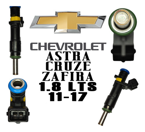 Inyector Gasolina Chevrolet Cruze Astra Zafira 1.8lts 11-17