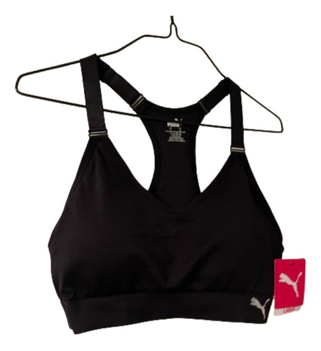 Top Deportivo Puma Dama Color Negro