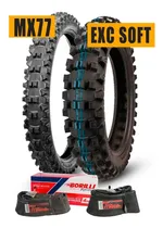 Comprar Kit Pneus Borilli 80u002F100-21+110u002F100-18+camaras Aro 21 E 18