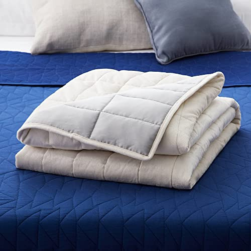Center Yourself Dual-sided Weighted Blanket, 48''x 72''...
