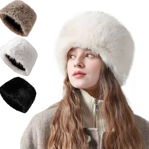 Sombrero Mongol Cálido De Algodón Para Otoño E Invierno, 2 U