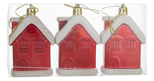 R Christmas Snow House - Colgante Con Forma De Casa De Nieve