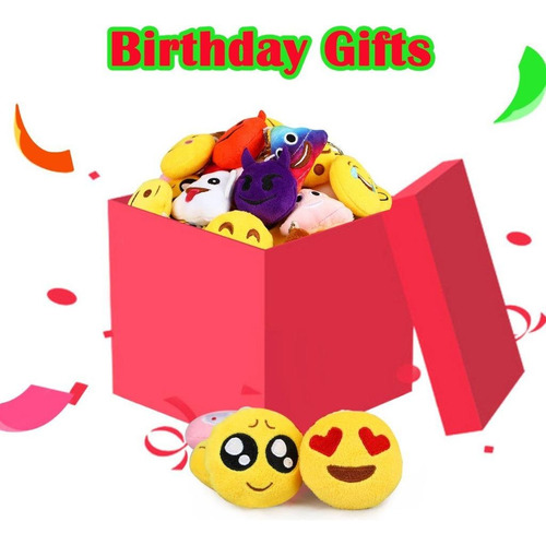 Llavero Party Favors Dreampark Con Emoticonos, Paquete De 10