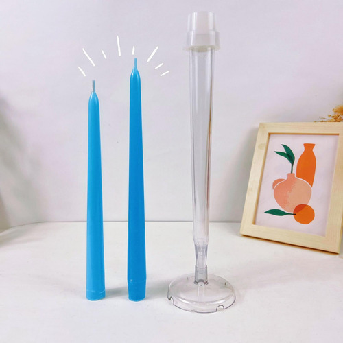 Molde De Vela De Poste Largo Molde De Velas 3x36,2 Cm