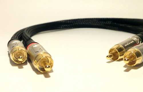 Cables De Interconexión Rca A Rca Audio Roxtone 1,50 Metros