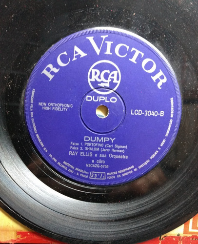 Compacto - Ray Ellis / Dumpy / R C A - Victor / 1962 (Usado)