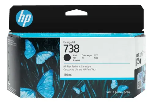 Cartuccia Inchiostro Nero Originale HP 130 Ml Per DesignJet T850/T950 - 498N4A - Foto 2