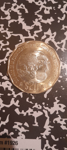 Moneda De 20 Pesos Con El Aguila 