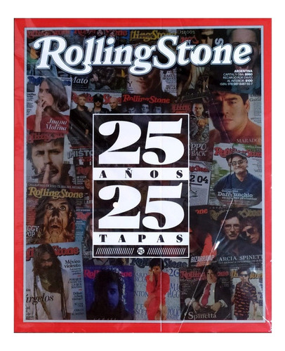 Revista Rolling Stone Edicion Especial 25 Años - 25 Tapas 