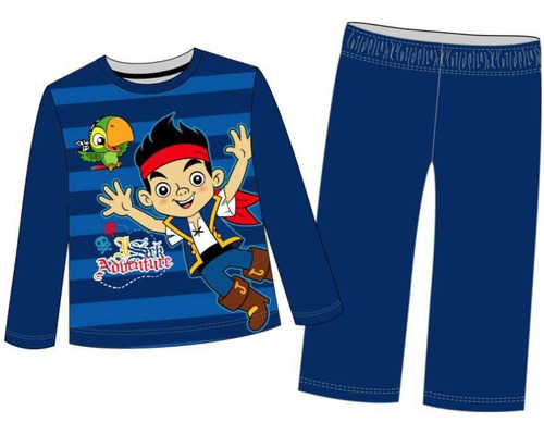 Pijamas Niños Manga Larga Disney Jake El Pirata Mundo Manias