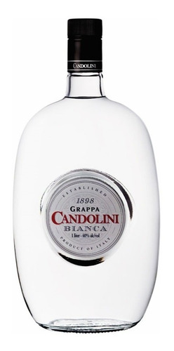 Licor Grappa Candolini Bianca 1000ml Gs