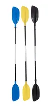 Comprar Remo Doble De Aluminio 2,20 Mts-3 Ajustes De Pala Para Kayak Negro