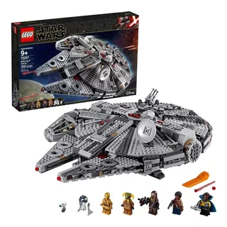 Set de construcción Lego Star Wars Millennium falcon 1353 piezas en caja