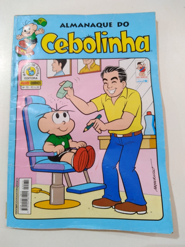 Revista Em Quadrinhos Gibi Almanaque Do Cebolinha N° 70