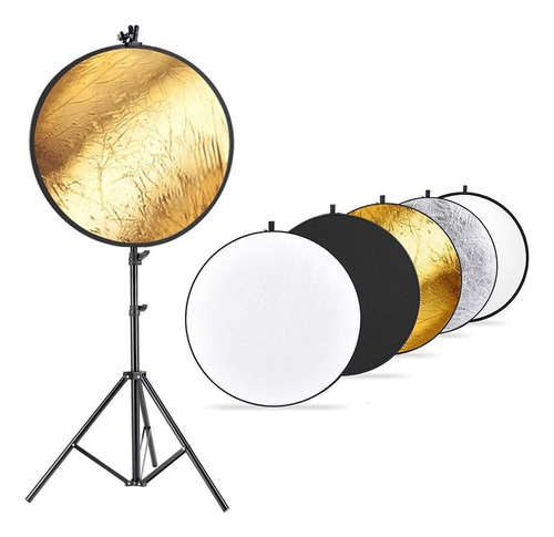 Neewer - Kit De Reflector Y Soporte Para Estudio Fotografic