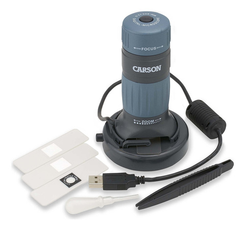 Microscopio Digital Carson Zpix 300 Zoom 86x-457x Power
