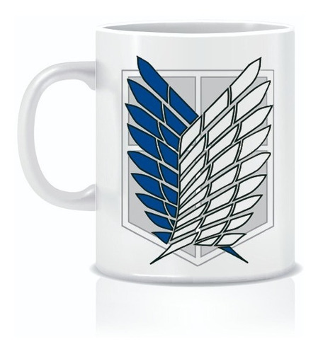 Taza Attack On Titan Scout Regiment + Vinil