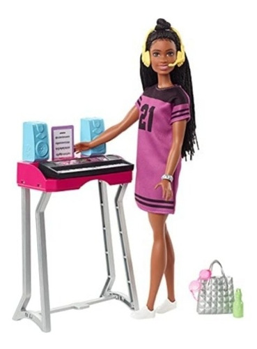 Barbie Brooklin Big City Dreams Piano Caja Dañada 