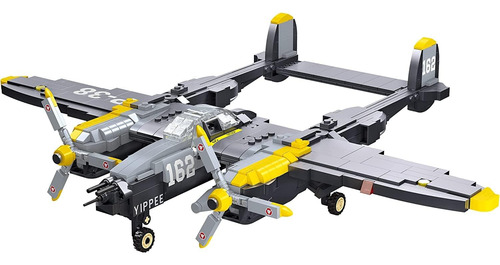 Apostrophe Games P-38 Lightning Aircraft Juego De Bloques De