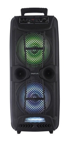 Imagen 5 de 7 de Parlante Portatil Inalambrico Smartlife Pb208015 15w Negro