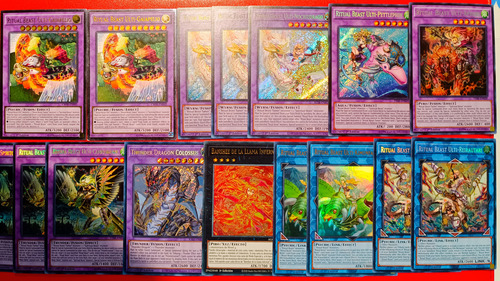 Deck Ritual Beast - Yugioh Coleccionable Tcg Avatar Bestia Spirito Rampengu Italiano