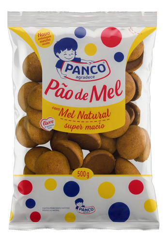 Pão de Mel Panco Pacote 500g